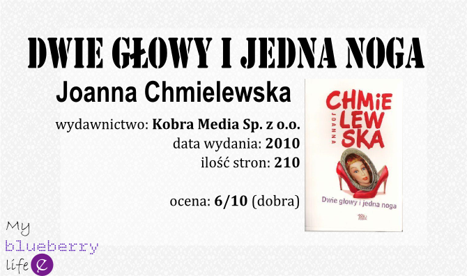 Książka w praktyce #1 - Joanna Chmielewska "Dwie głowy i jedna noga"